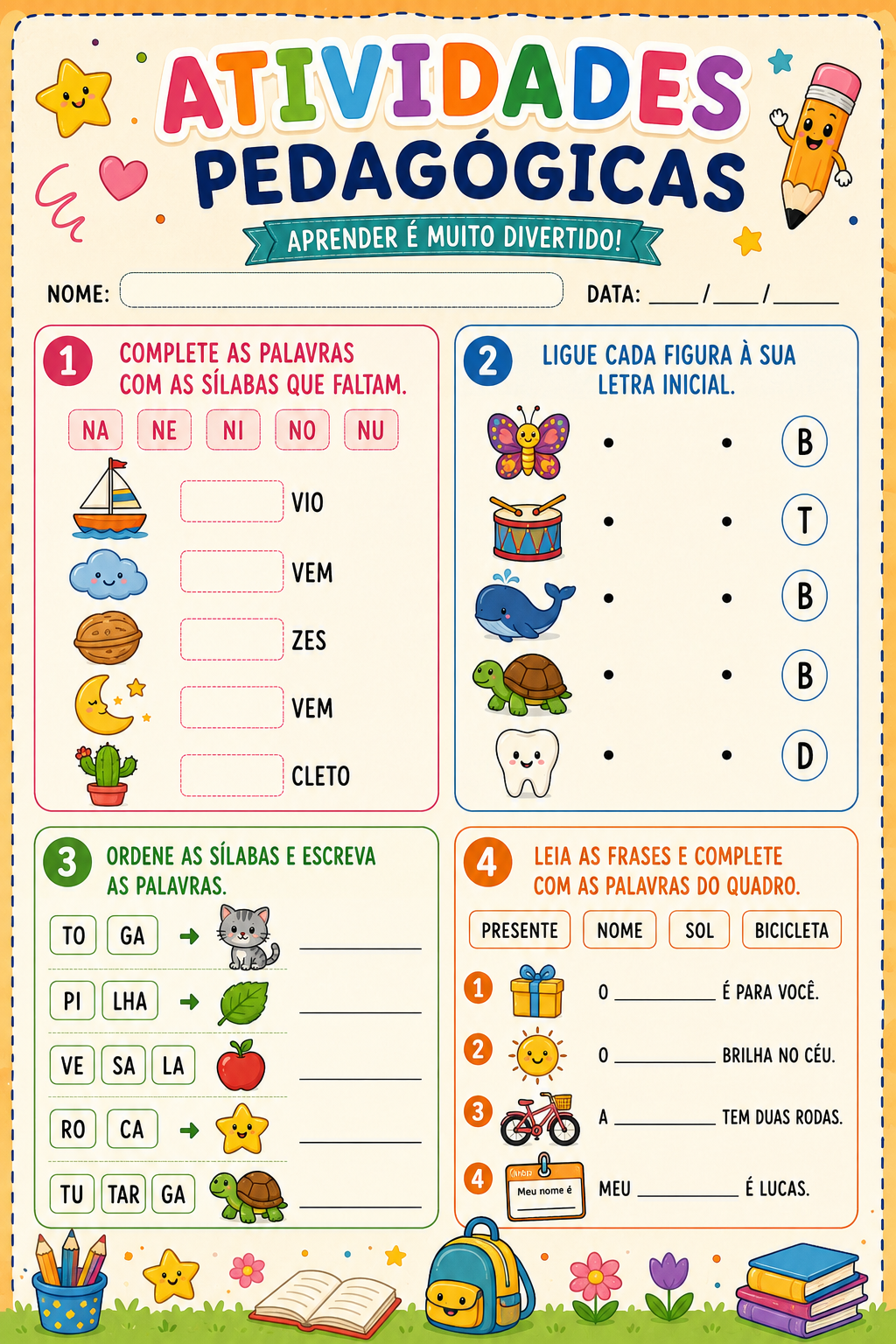 Exemplo de atividade 1