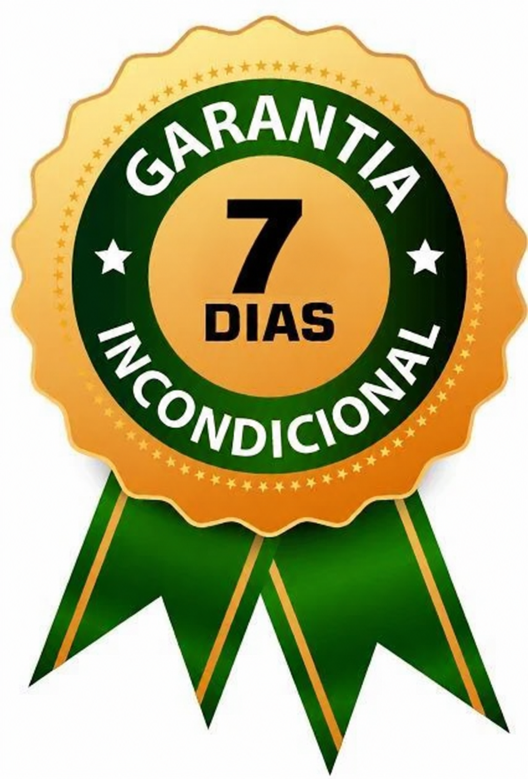 Selo de garantia de 7 dias